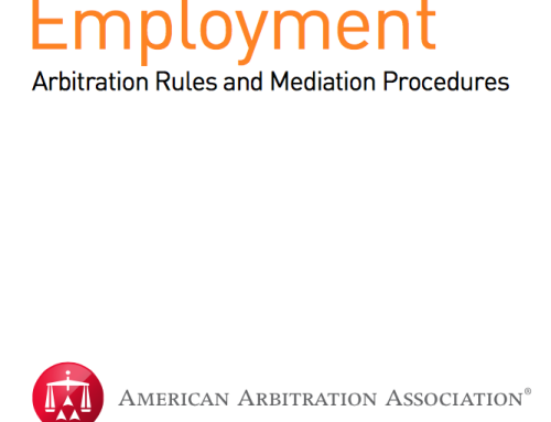AAA – Employment Arbitration Rules
